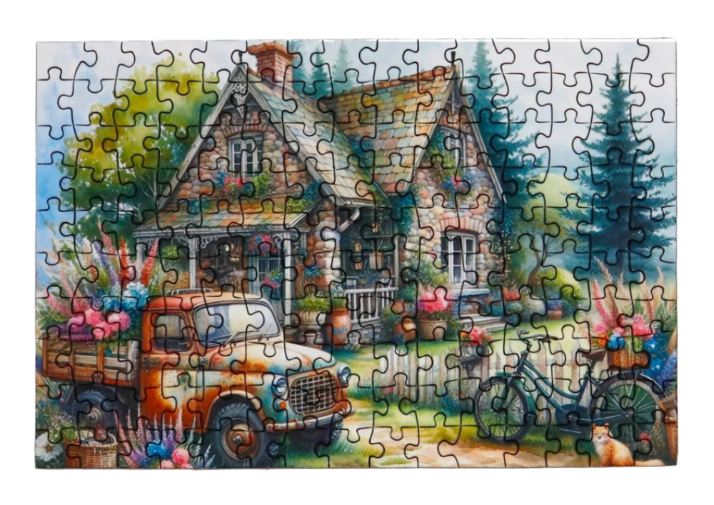 Country Side 150 Piece Mini Jigsaw Puzzles by Delfy Puzzles - Delfy - Jigsaw Puzzles - The Puzzle Center