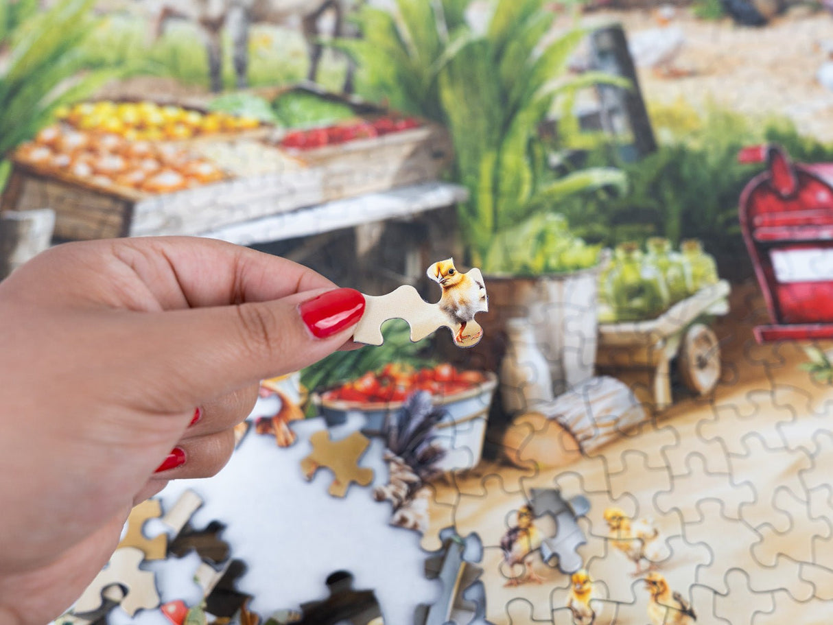 Country Side Market 1000 Piece Jigsaw Puzzle | Springbok Puzzles - Springbok Puzzles - Jigsaw Puzzles - The Puzzle Center