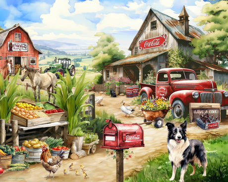 Country Side Market 1000 Piece Jigsaw Puzzle | Springbok Puzzles - Springbok Puzzles - Jigsaw Puzzles - The Puzzle Center