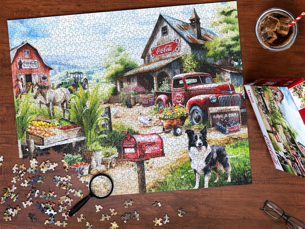 Country Side Market 1000 Piece Jigsaw Puzzle | Springbok Puzzles - Springbok Puzzles - Jigsaw Puzzles - The Puzzle Center