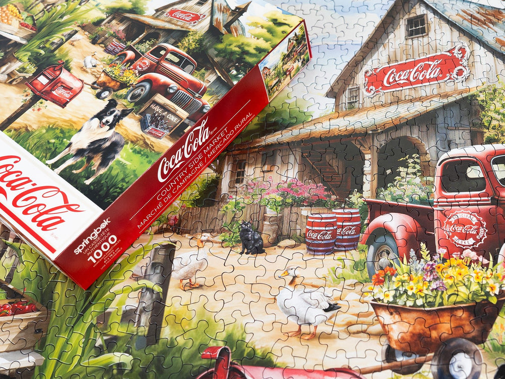 Country Side Market 1000 Piece Jigsaw Puzzle | Springbok Puzzles - Springbok Puzzles - Jigsaw Puzzles - The Puzzle Center
