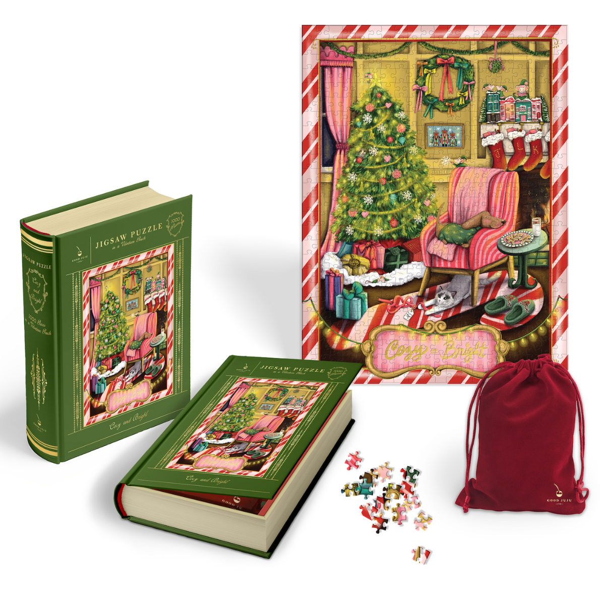 Cozy & Bright 1000 Piece Jigsaw Puzzle | Good Juju Ink - Jigsaw Puzzles - The Puzzle Center