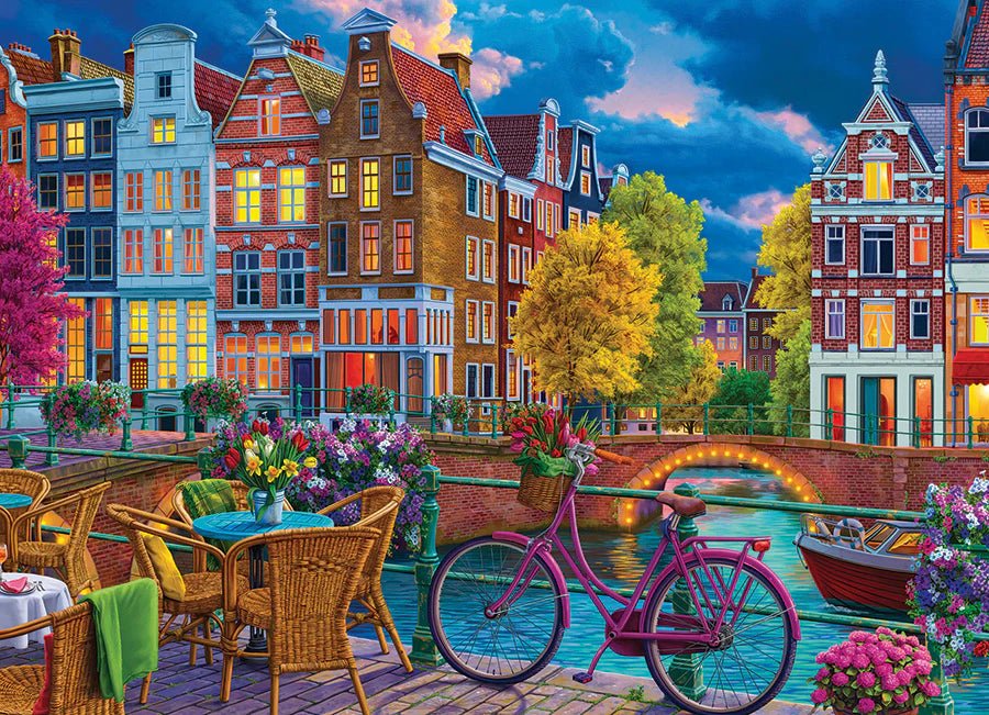 Cozy Street 1000 Piece Jigsaw Puzzle | Cobble Hill Puzzles - Jigsaw Puzzles - The Puzzle Center