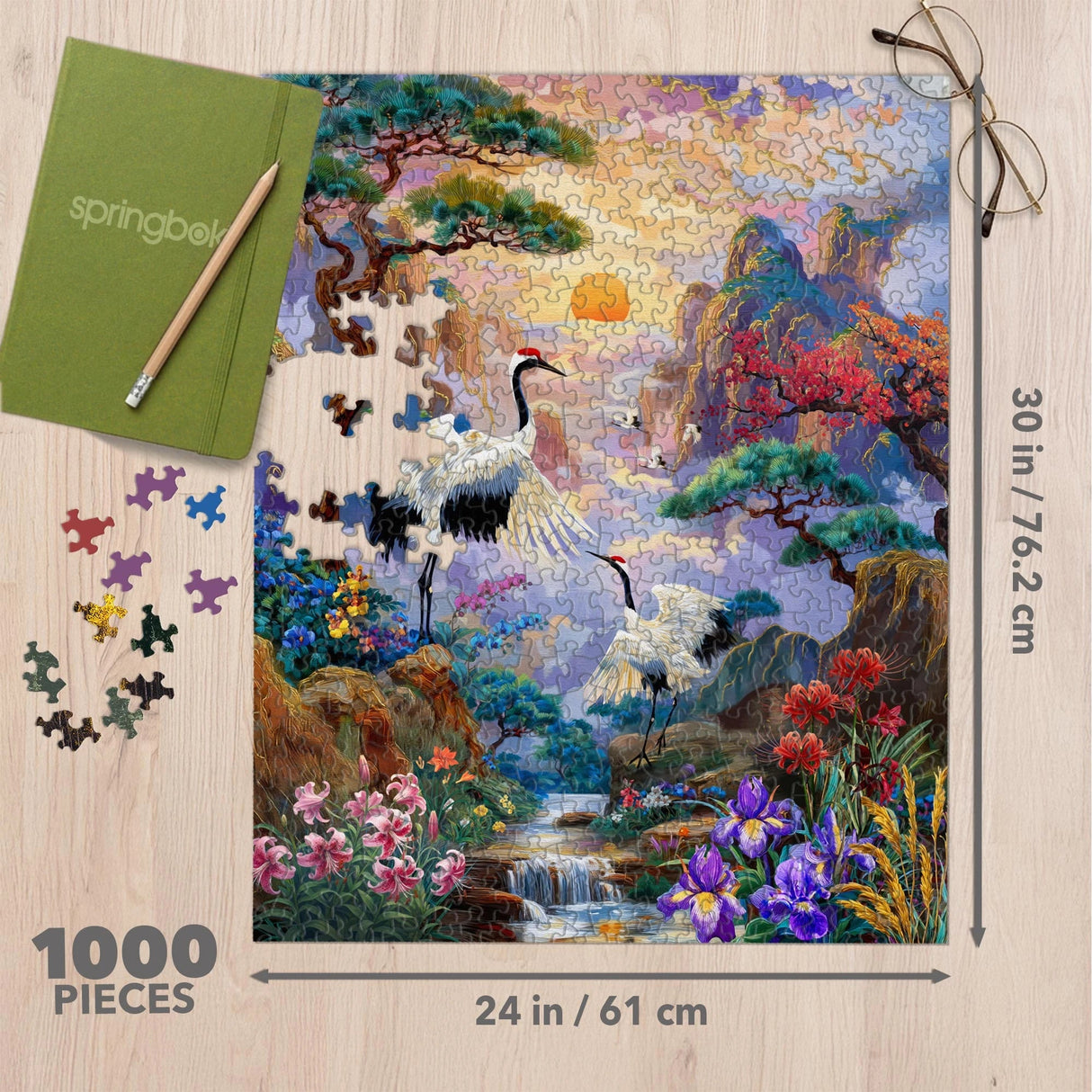 Crane Creek 1000 Piece Jigsaw Puzzle | Springbok Puzzles - Jigsaw Puzzles - The Puzzle Center