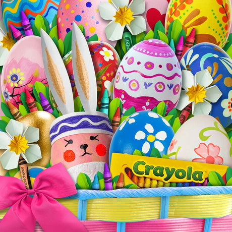 Crayola's Colorful Easter 500 Piece Jigsaw Puzzle by Springbok Puzzles - Springbok Puzzles - Jigsaw Puzzles - The Puzzle Center