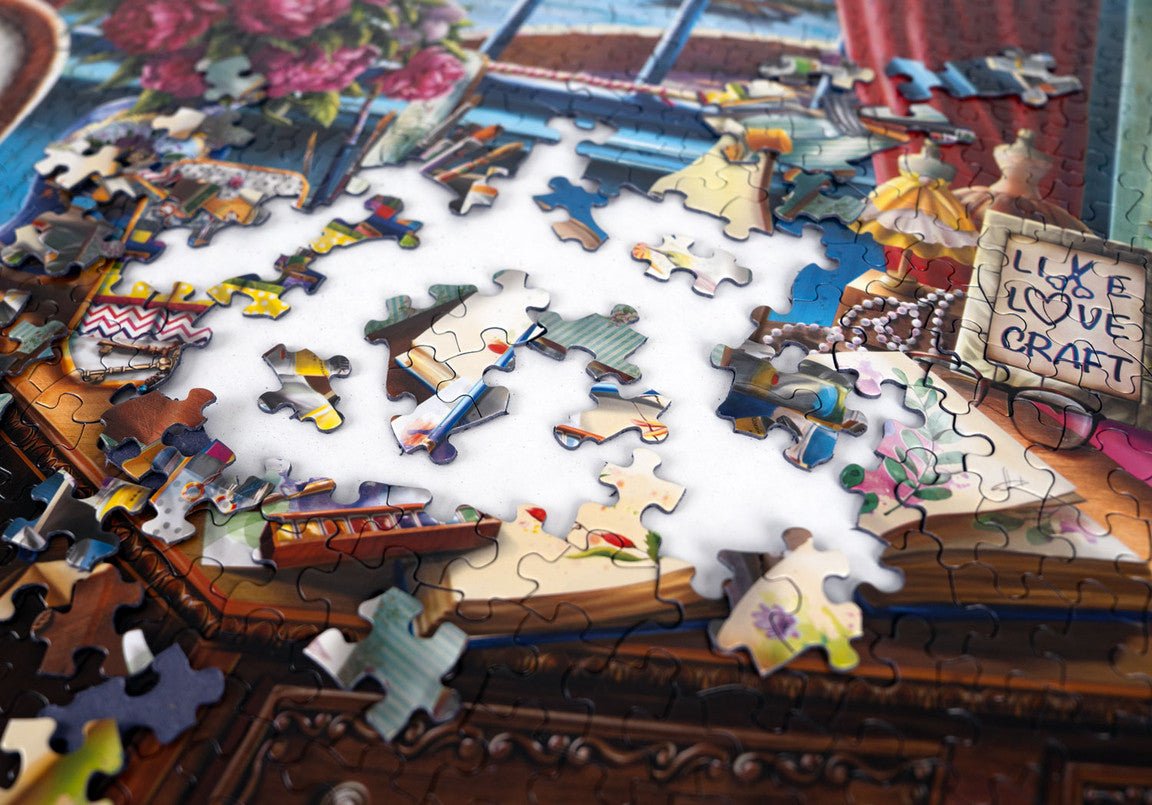 Creative Mood 1000 Piece Jigsaw Puzzle | Springbok Puzzles - Springbok Puzzles - Jigsaw Puzzles - The Puzzle Center