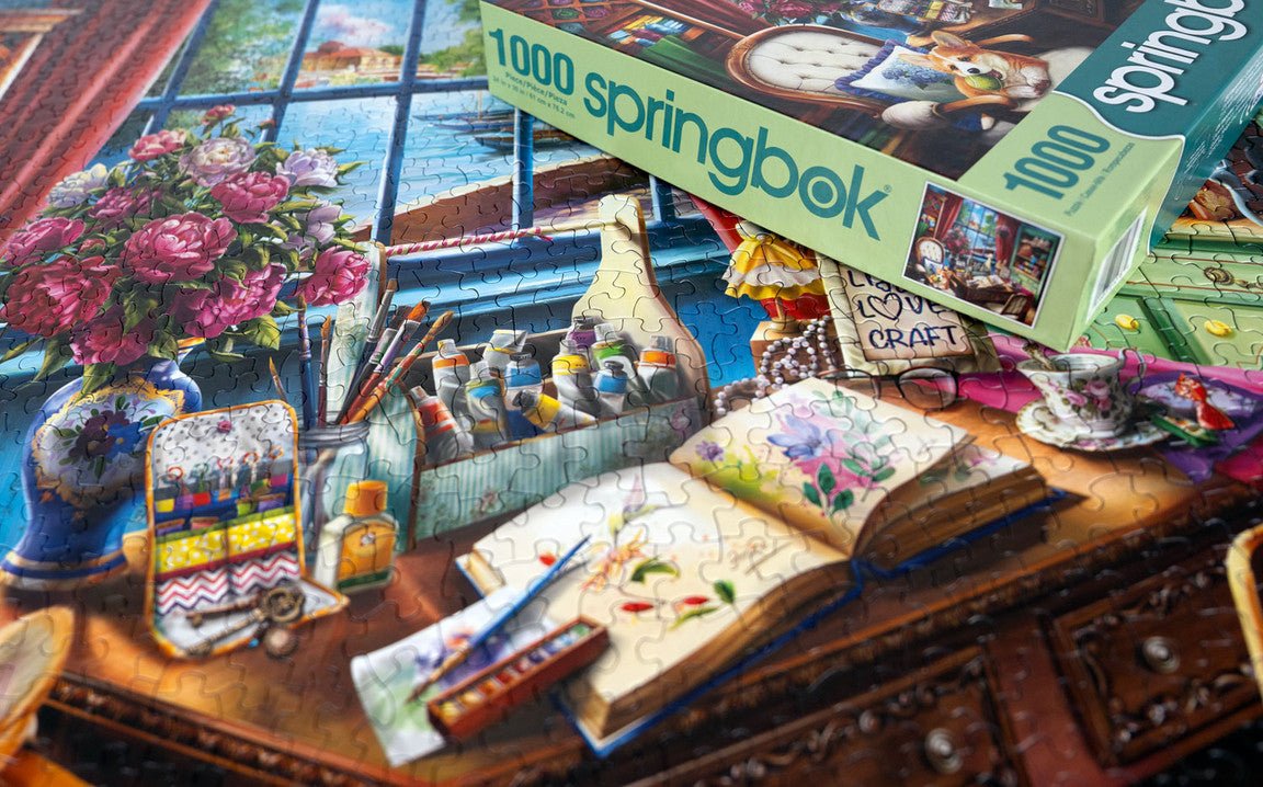 Creative Mood 1000 Piece Jigsaw Puzzle | Springbok Puzzles - Springbok Puzzles - Jigsaw Puzzles - The Puzzle Center