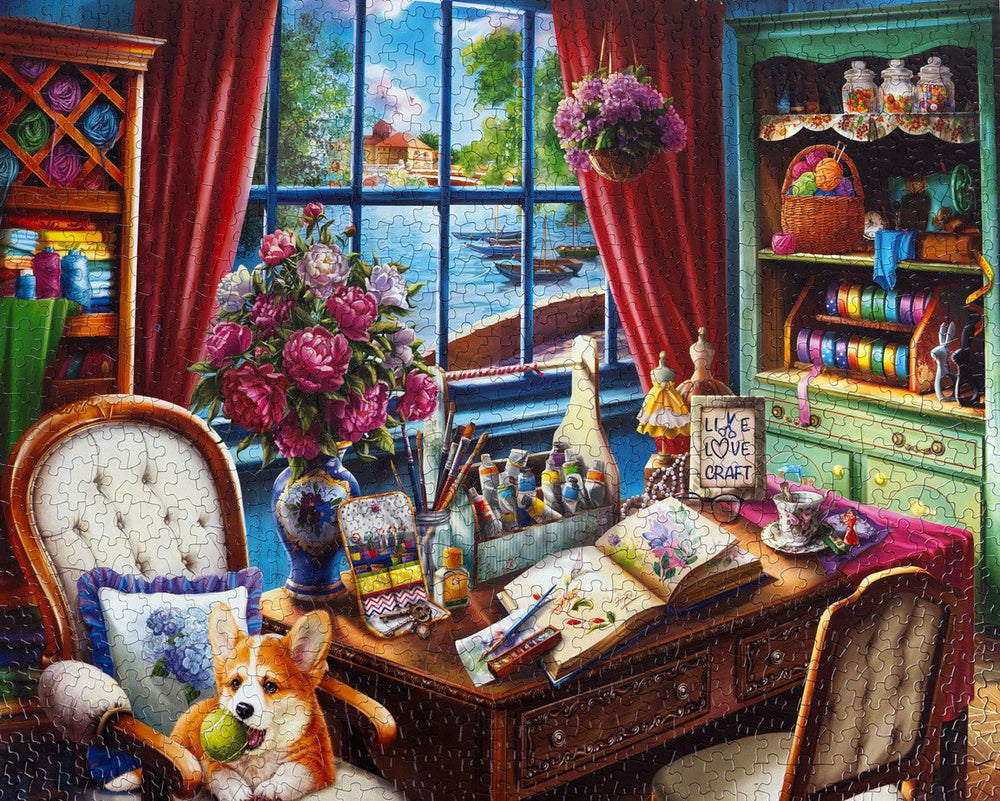 Creative Mood 1000 Piece Jigsaw Puzzle | Springbok Puzzles - Springbok Puzzles - Jigsaw Puzzles - The Puzzle Center
