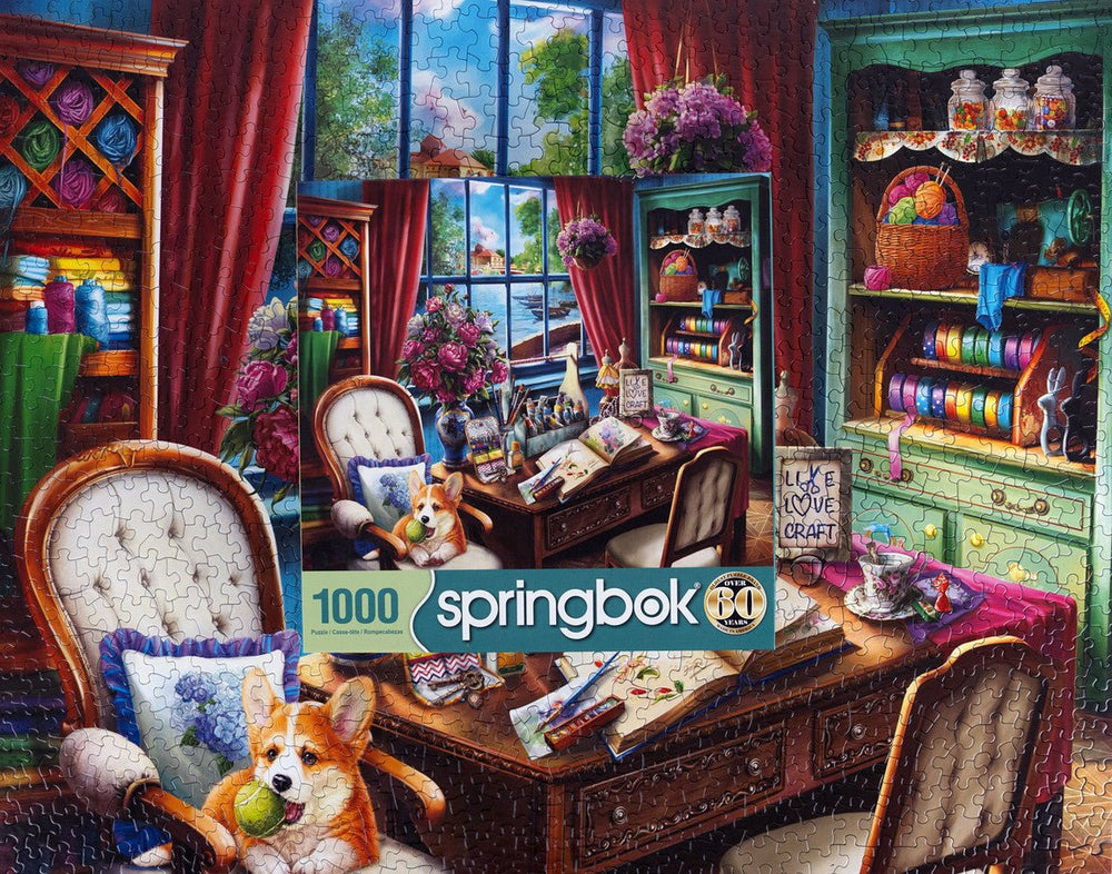 Creative Mood 1000 Piece Jigsaw Puzzle | Springbok Puzzles - Springbok Puzzles - Jigsaw Puzzles - The Puzzle Center