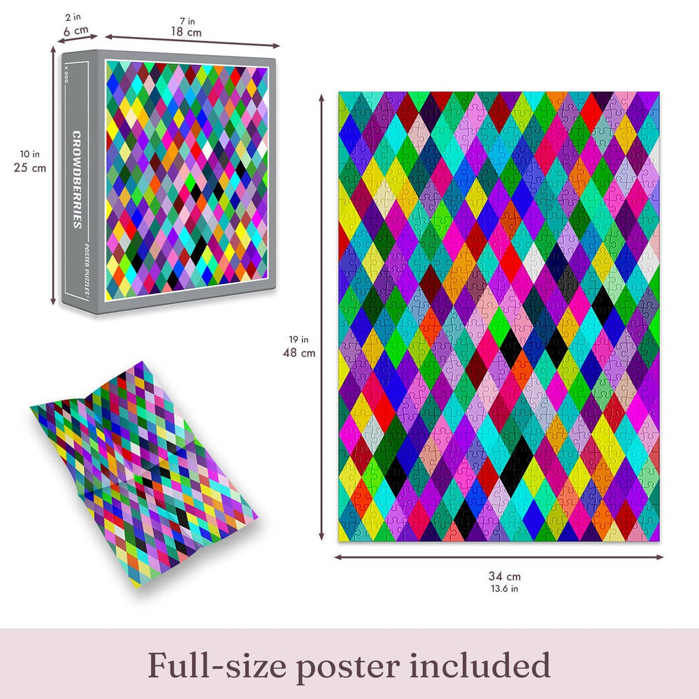 Crowdberries 500 Piece Jigsaw Puzzle by Cloudberries - Cloudberries Jigsaw Puzzles - Jigsaw Puzzles - The Puzzle Center