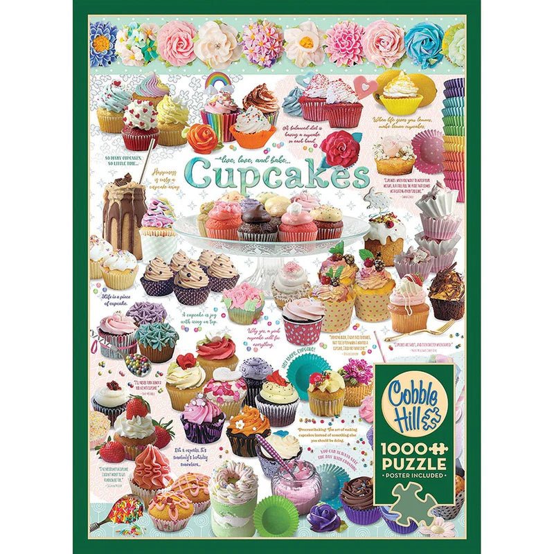 Cupcake Time 1000 Piece Jigsaw Puzzle | Cobble Hill - Jigsaw Puzzles - The Puzzle Center
