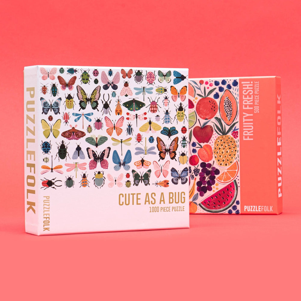 Cute As A Bug 1000 Piece Jigsaw Puzzle by Puzzlefolk - Puzzlefolk - Jigsaw Puzzles - The Puzzle Center