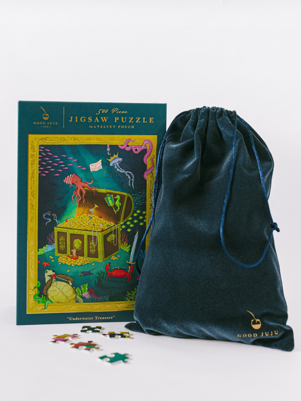 Underwater Treasure 500 Piece Jigsaw Puzzle | Good Juju Ink