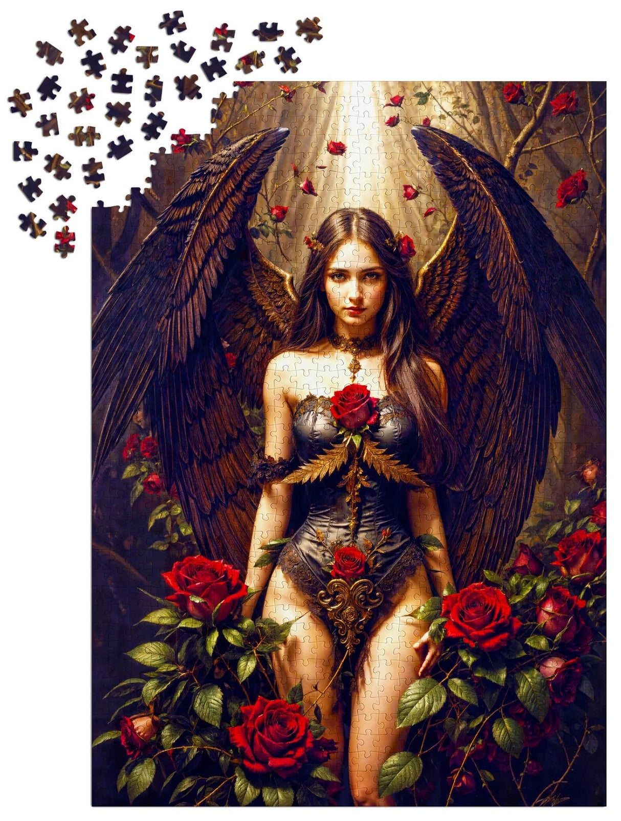 Dark Angel 1000 Piece Jigsaw Puzzle | Enjoy Puzzles - Jigsaw Puzzles - The Puzzle Center