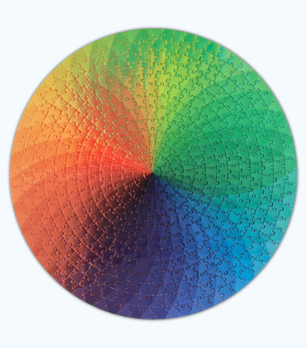 The Aeternus Aenigma 500 Piece Jigsaw Puzzle | CMY Cubes