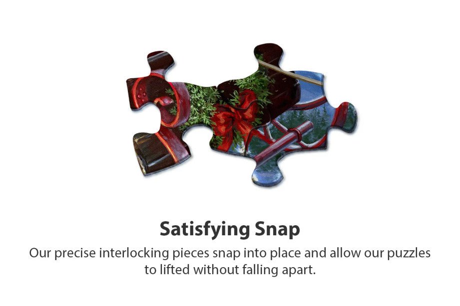 Delivering Christmas 500 Piece Jigsaw Puzzle by Springbok Puzzles - Springbok Puzzles - Jigsaw Puzzles - The Puzzle Center -