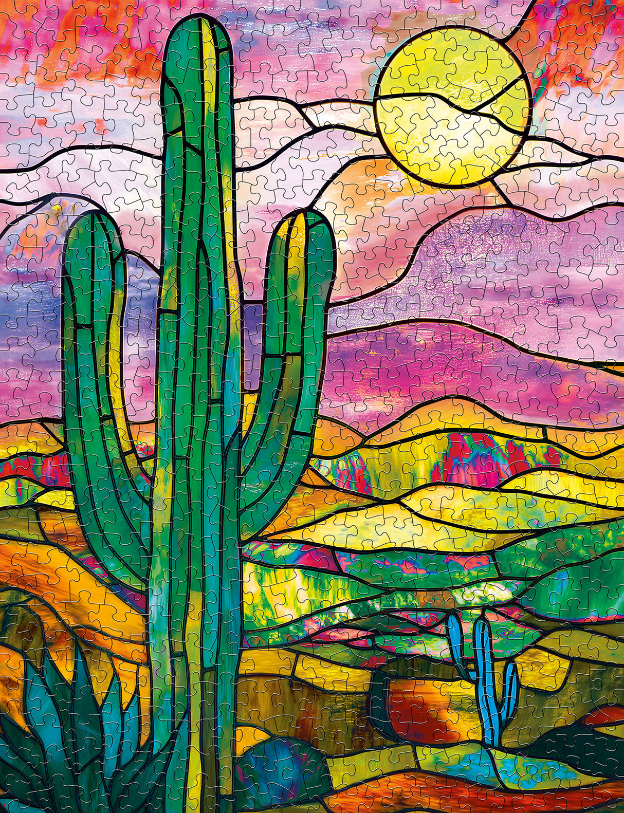 Desert Glow 500 Piece Jigsaw Puzzle | Springbok Puzzles