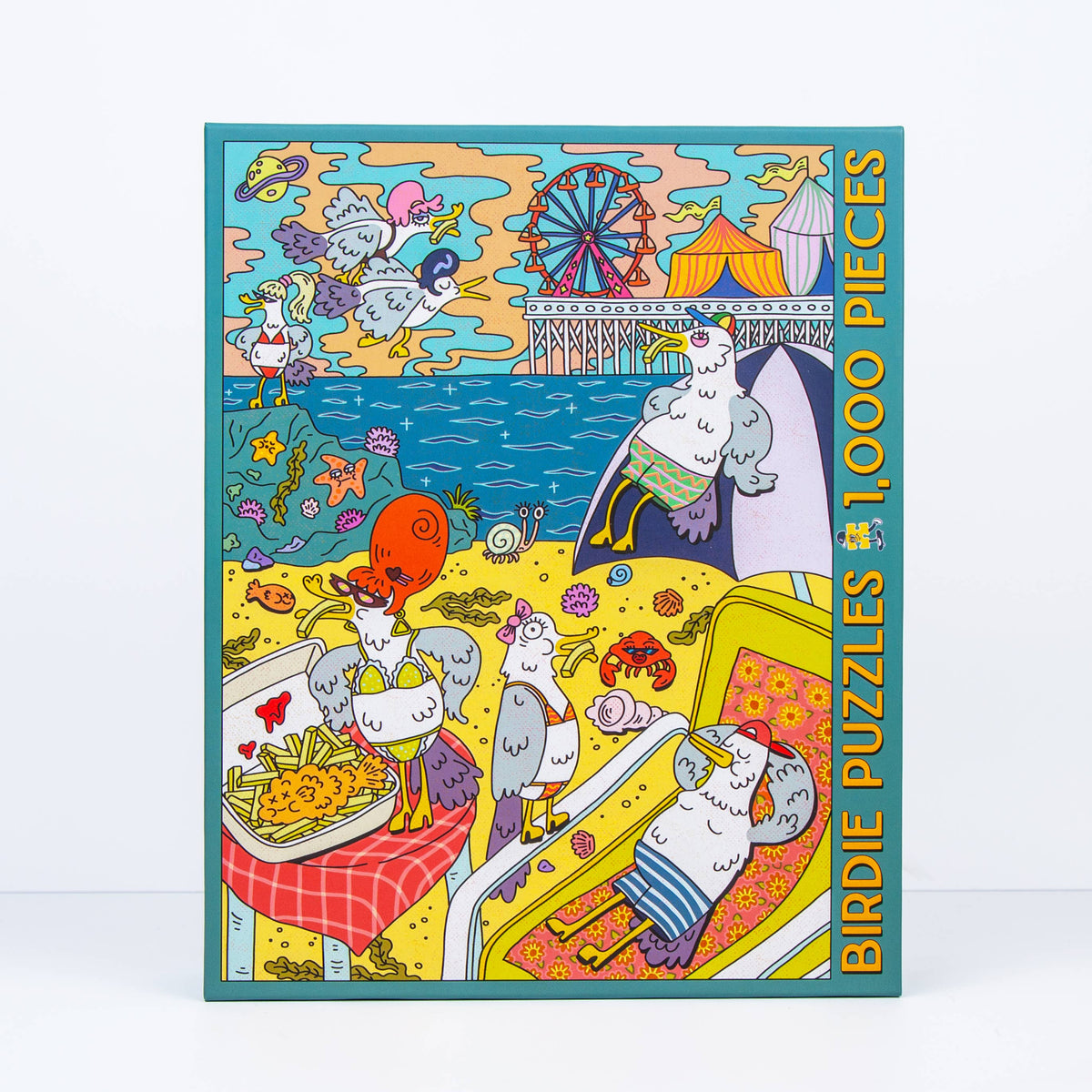 Gull Trouble 1000 Piece Jigsaw Puzzle | Birdie Puzzles