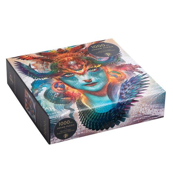 Dharma Dragon 1000 Piece Jigsaw Puzzle Paperblanks - Paperblanks - Jigsaw Puzzles - The Puzzle Center