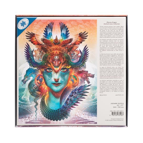 Dharma Dragon 1000 Piece Jigsaw Puzzle Paperblanks - Paperblanks - Jigsaw Puzzles - The Puzzle Center
