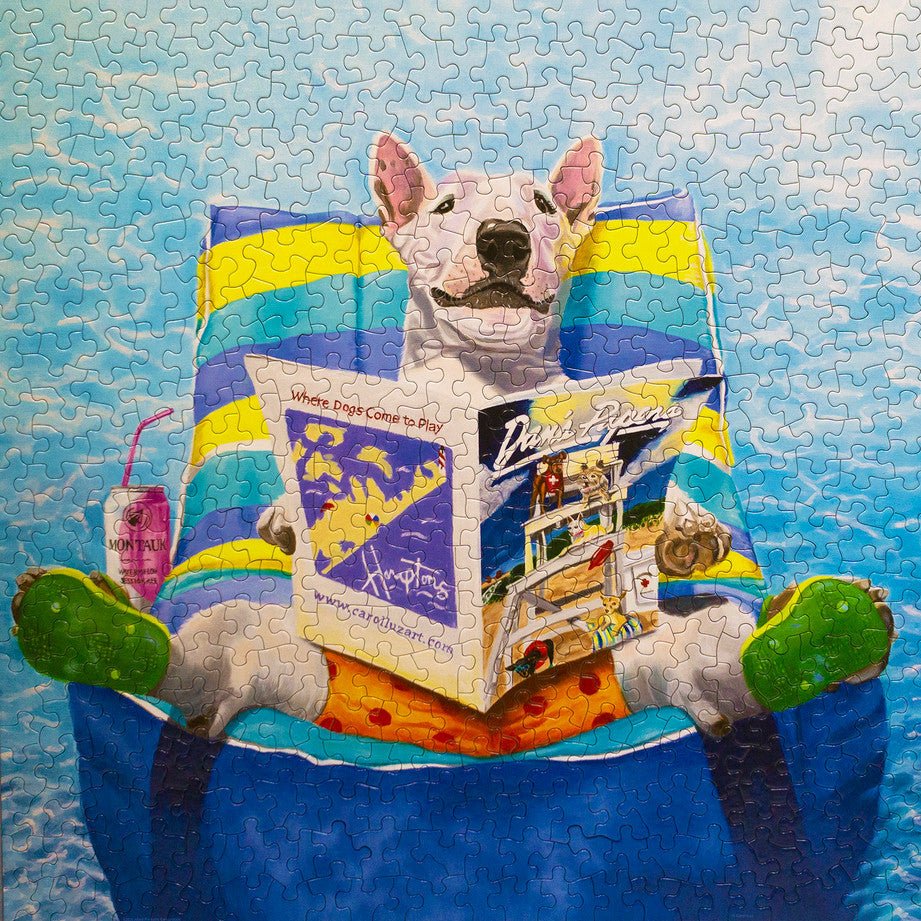 Dog Days Of Summer 500 Piece Jigsaw Puzzle by Springbok Puzzles - Springbok Puzzles - Jigsaw Puzzles - The Puzzle Center
