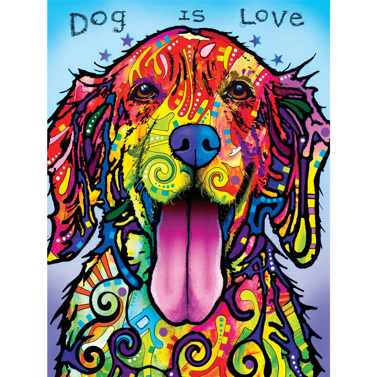 Dog is Love - Dean Russo 300 Piece EZ Grip Puzzle by MasterPieces Puzzles - Jigsaw Puzzles - The Puzzle Center -