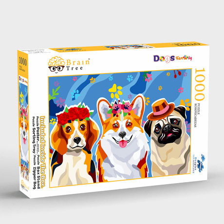 Dog Jigsaw Puzzle 1000 Piece by Brain Tree Games - Brain Tree Games LLC - Jigsaw Puzzles - The Puzzle Center -