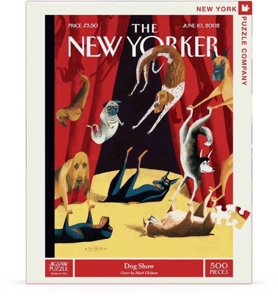 Dog Show 500 Piece Jigsaw Puzzle by New York Puzzle Company - New York Puzzle Company - Jigsaw Puzzles - The Puzzle Center -