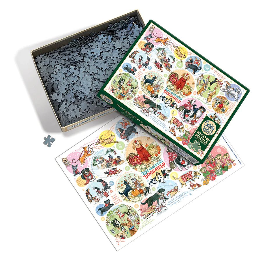 Dog Thoughts 1000 Piece Jigsaw Puzzle | Cobble Hill - Jigsaw Puzzles - The Puzzle Center