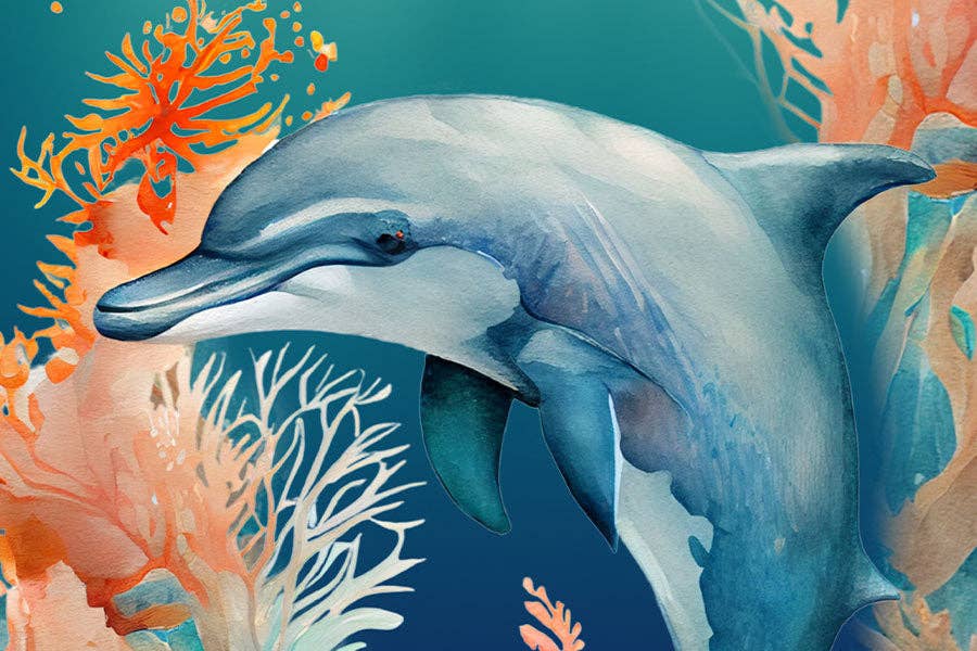 Dolphin - Marine Life Mini Jigsaw Puzzle | MicroPuzzles - Mini Jigsaw Puzzles - The Puzzle Center