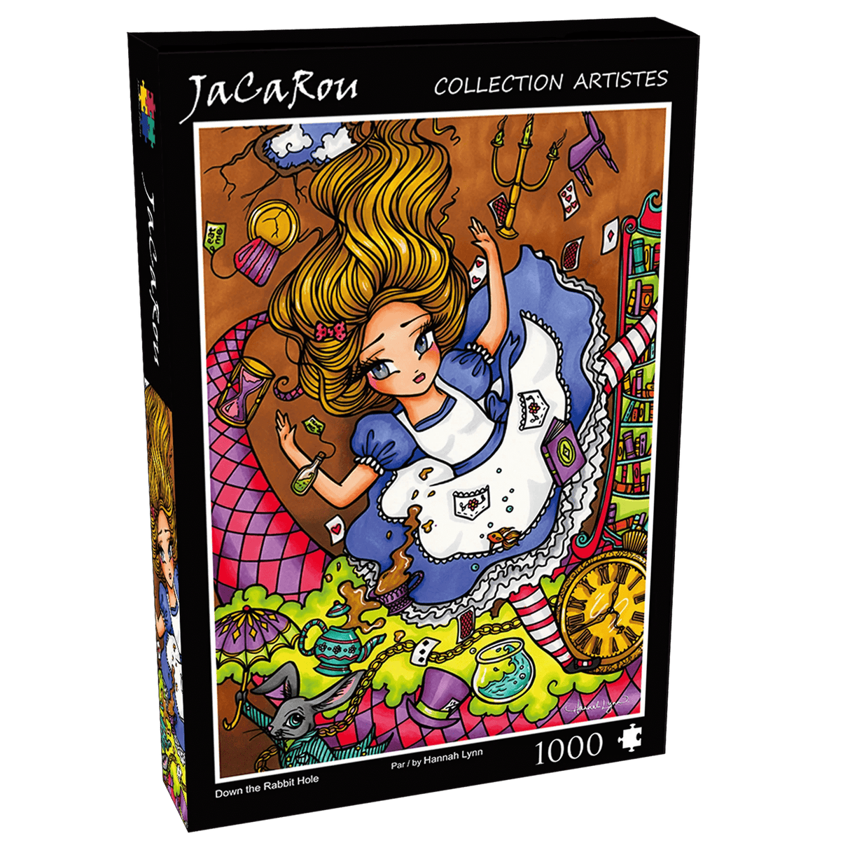 Down the Rabbit Hole - 1000 Piece Jigsaw Puzzle by JaCaRou Puzzles - JaCaRou Puzzles Inc. - Jigsaw Puzzles - The Puzzle Center -