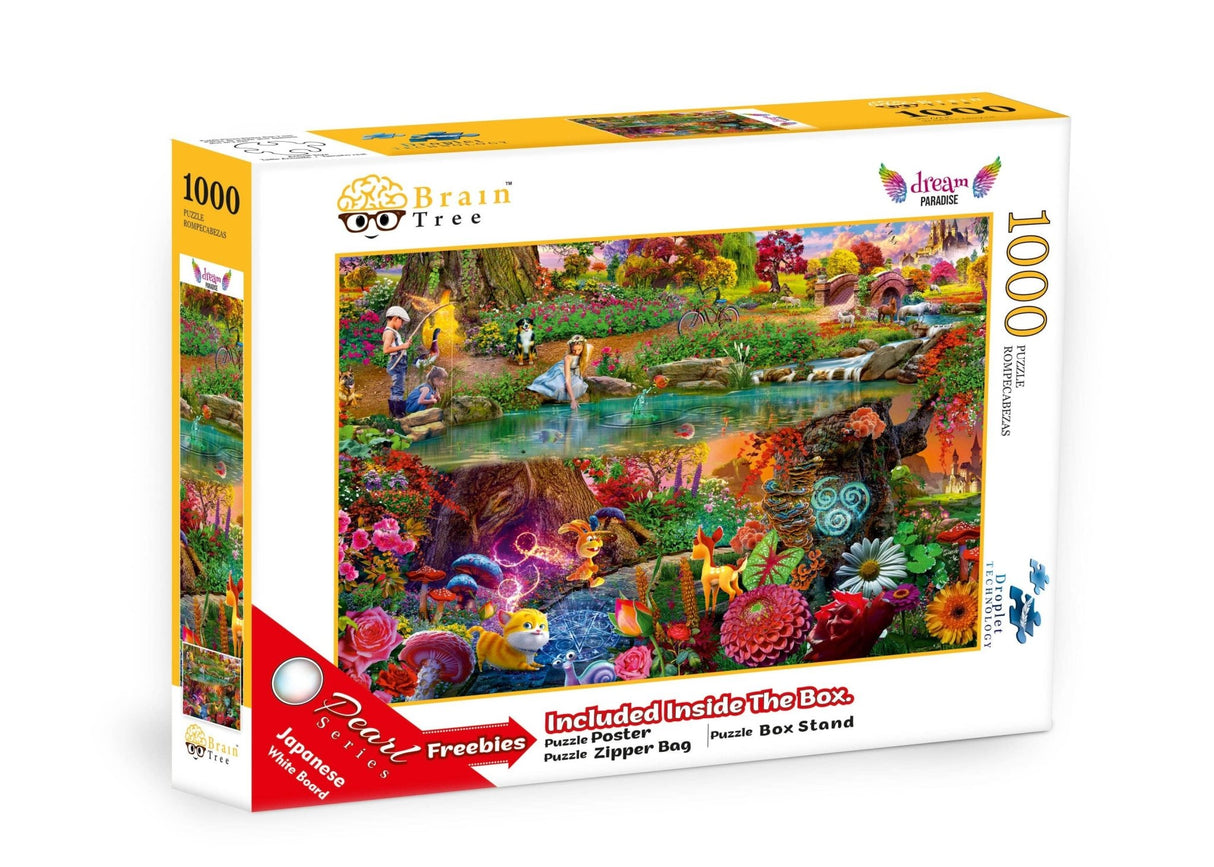 Dream Paradise Jigsaw Puzzle 1000 Piece by Brain Tree - Brain Tree Games LLC - Jigsaw Puzzles - The Puzzle Center -