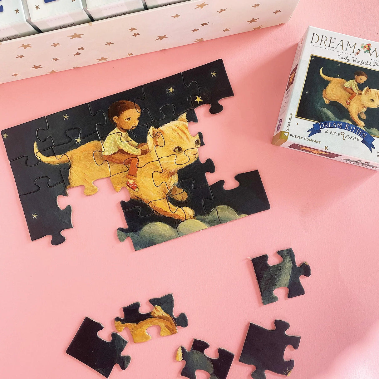 Dream World Mini Puzzle Collector's Set 7 x 20 Piece Mini Jigsaw Puzzles | New York Puzzle Company - Mini Jigsaw Puzzles - The Puzzle Center