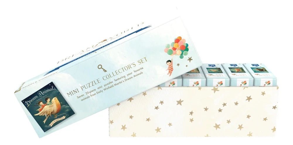 Dream World Mini Puzzle Collector's Set 7 x 20 Piece Mini Jigsaw Puzzles | New York Puzzle Company - Mini Jigsaw Puzzles - The Puzzle Center