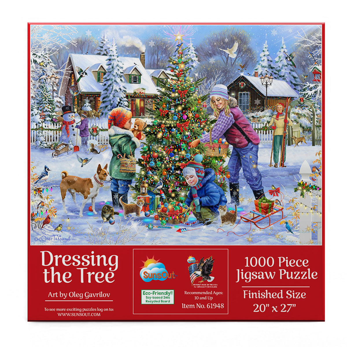Dressing The Tree 1000 Piece Jigsaw Puzzle | SunsOut