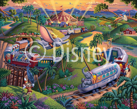 Dumbo The Flying Elephant 500 Piece Jigsaw Puzzle | Dowdle Puzzles - Dowdle - Jigsaw Puzzles - The Puzzle Center