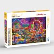 Dusky Barn Quilts 1000 Piece Jigsaw Puzzle by Brain Tree Games - Brain Tree Games LLC - Jigsaw Puzzles - The Puzzle Center -