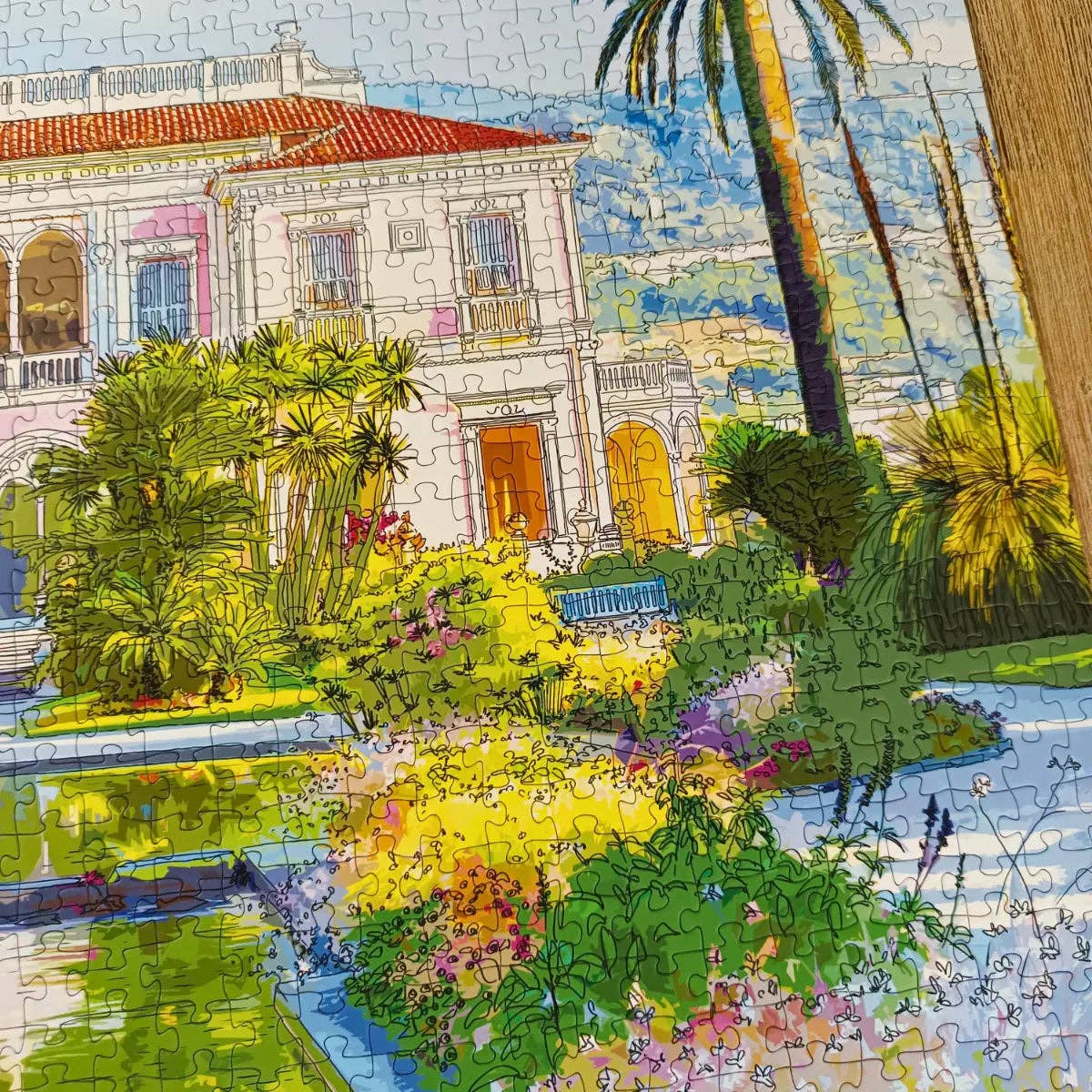 The Villa Ephrussi de Rothschild 1000 Piece Jigsaw Puzzle | Aparté
