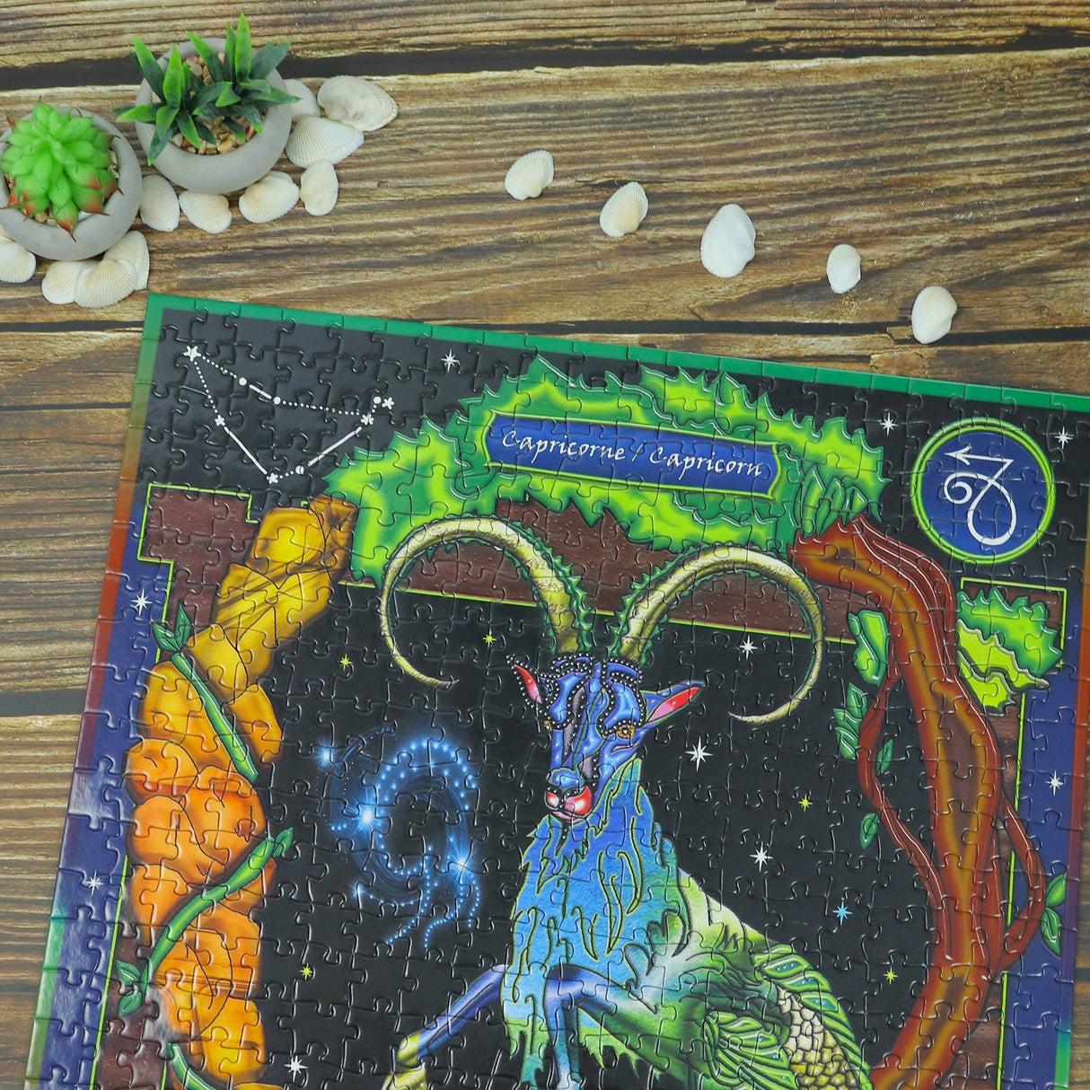 Earth Signs Multipack - 3 Puzzles, 500 Pieces Each by JaCaRou Puzzles - JaCaRou Puzzles Inc. - Jigsaw Puzzles - The Puzzle Center -