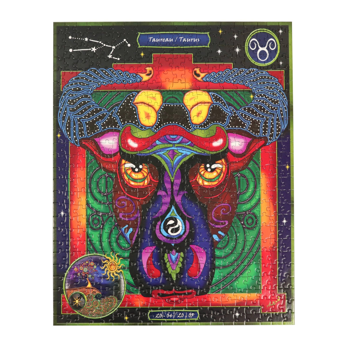 Earth Signs Multipack - 3 Puzzles, 500 Pieces Each by JaCaRou Puzzles - JaCaRou Puzzles Inc. - Jigsaw Puzzles - The Puzzle Center -