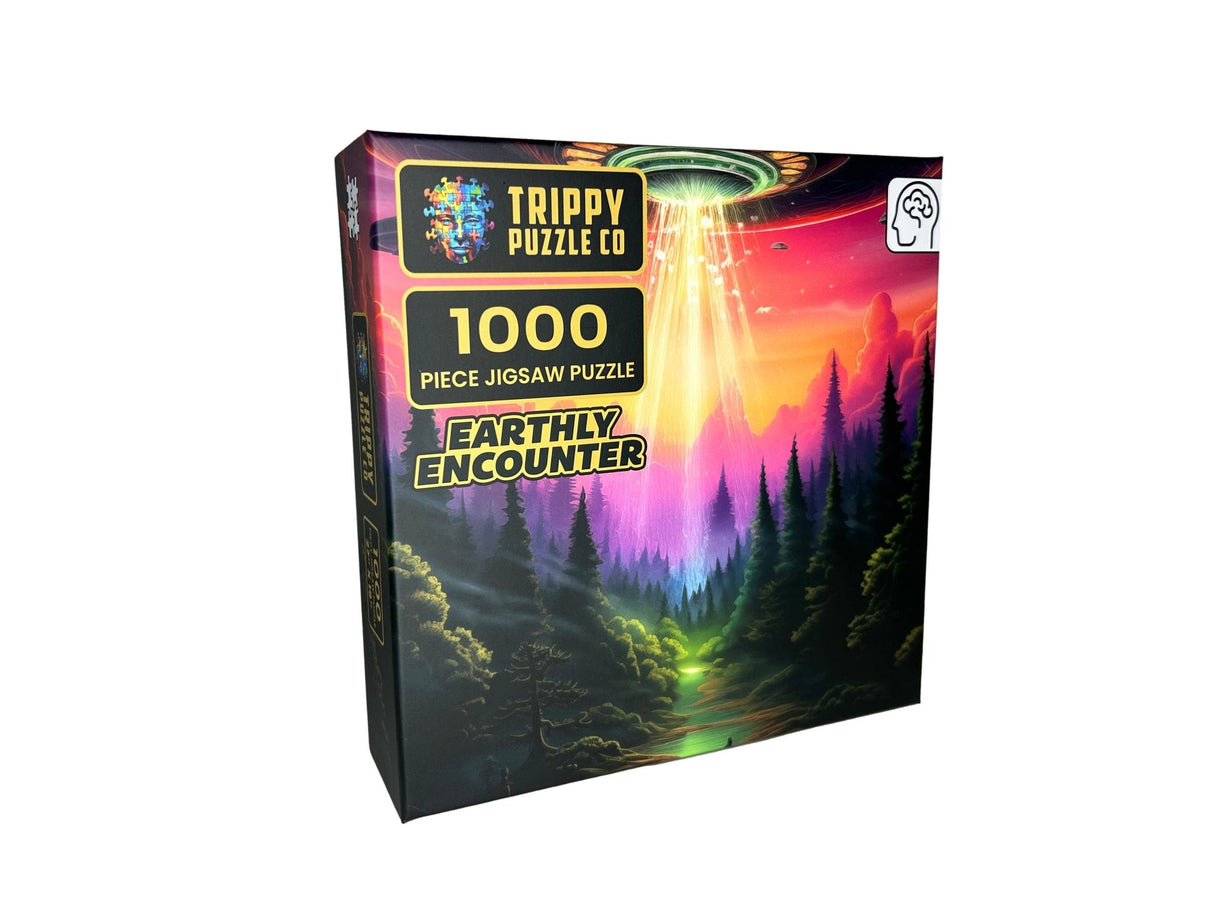 Earthly Encounter 1000 Piece Jigsaw Puzzle | Trippy Puzzle Co - Jigsaw Puzzles - The Puzzle Center