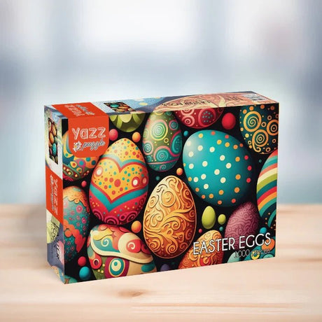 Easter Eggs 1000 Piece Jigsaw Puzzle by Yazz Puzzles - Yazz - Jigsaw Puzzles - The Puzzle Center