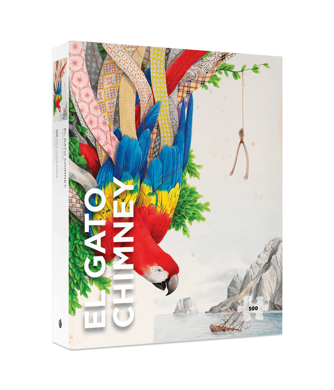 El Gato Chimney: Call It Fate 500 - Piece Jigsaw Puzzle by Pomegranate - Pomegranate - Jigsaw Puzzles - The Puzzle Center -