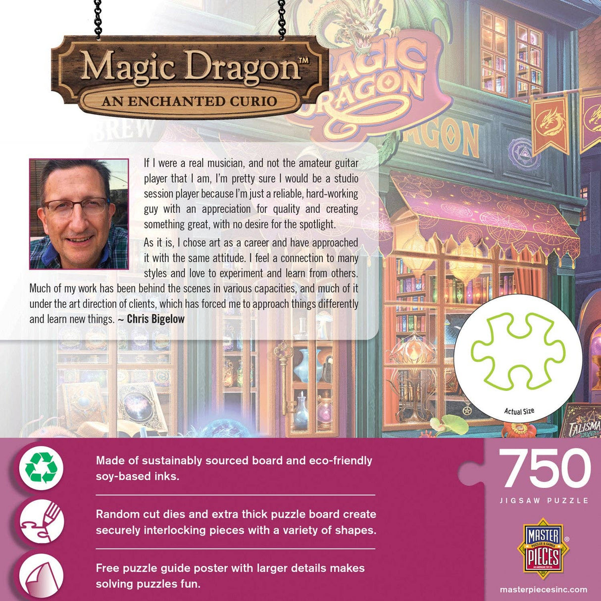 Enchanted Curios - Shopkeepers 750 Piece Jigsaw Puzzle | Masterpieces - Masterpieces Puzzles - Jigsaw Puzzles - The Puzzle Center