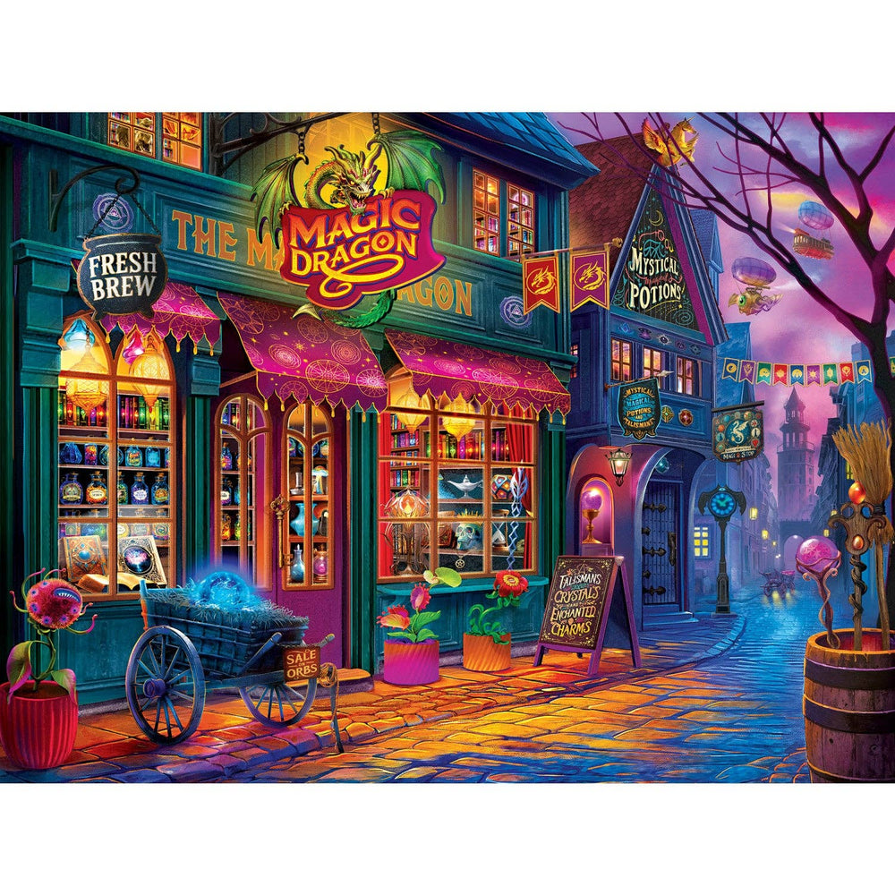Enchanted Curios - Shopkeepers 750 Piece Jigsaw Puzzle | Masterpieces - Masterpieces Puzzles - Jigsaw Puzzles - The Puzzle Center