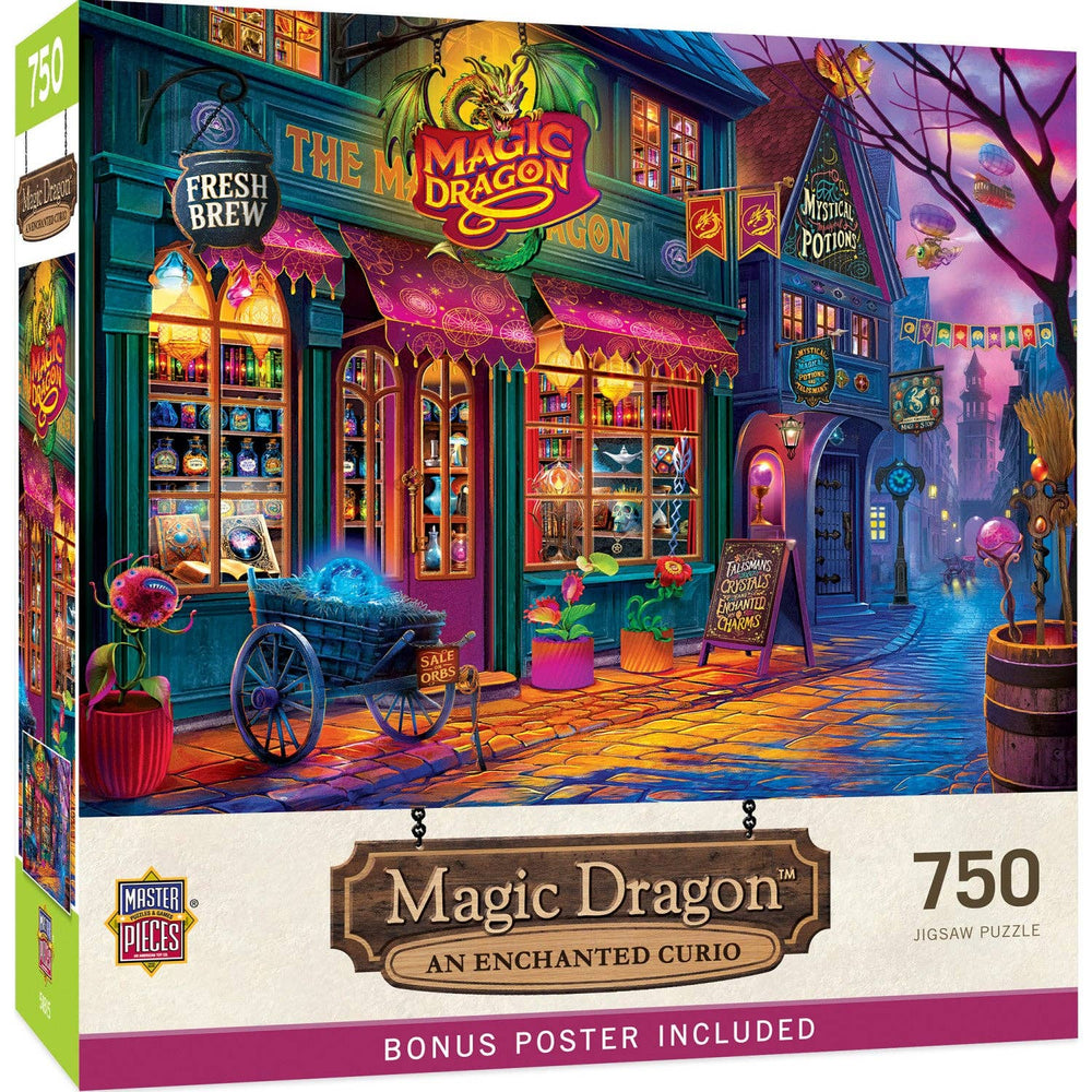 Enchanted Curios - Shopkeepers 750 Piece Jigsaw Puzzle | Masterpieces - Masterpieces Puzzles - Jigsaw Puzzles - The Puzzle Center