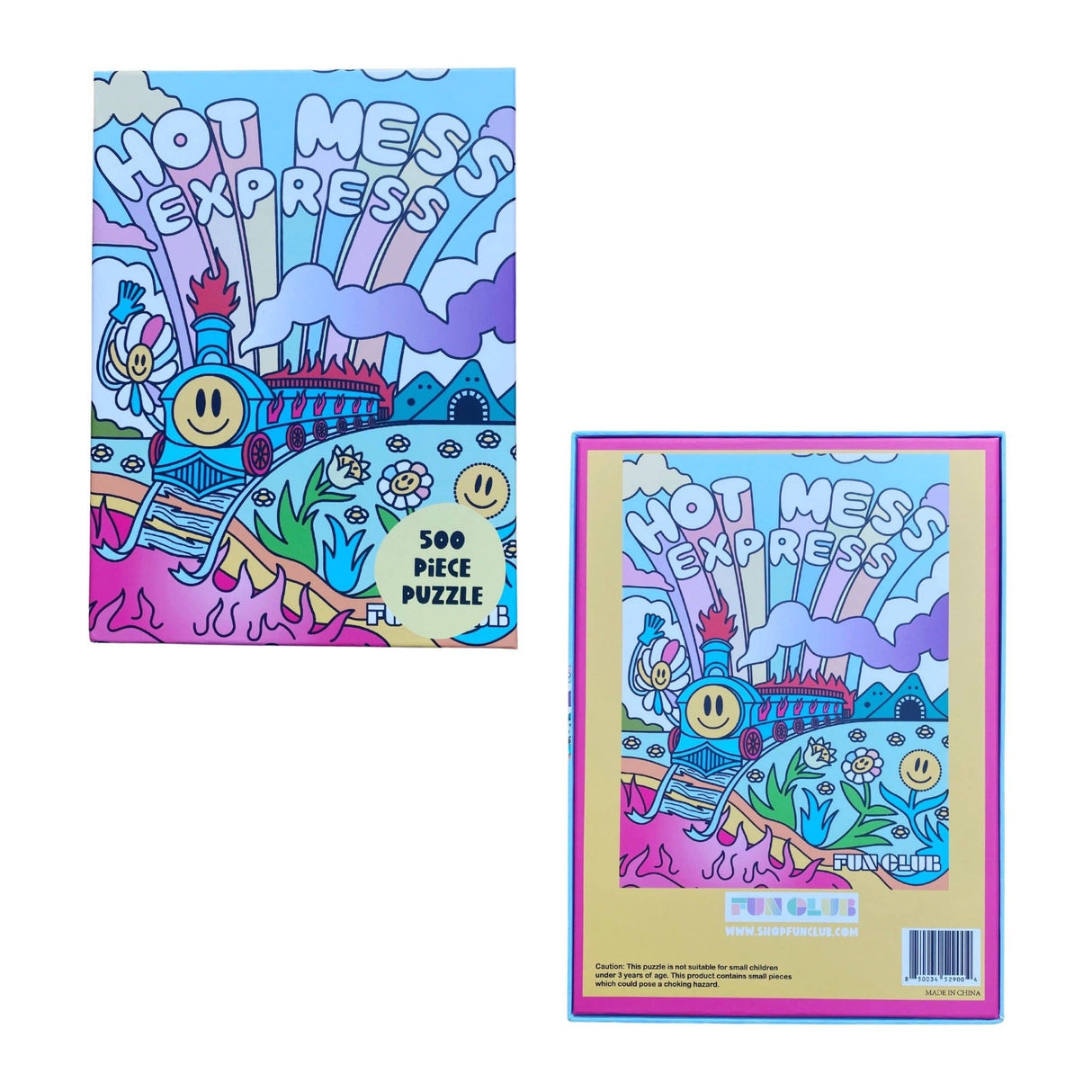 F_ck Everything Puzzle - Funny 500 Piece Jigsaw Puzzle by FUN CLUB - FUN CLUB - Jigsaw Puzzles - The Puzzle Center -