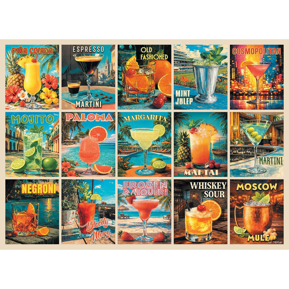 Raise a Glass 1000 Piece Jigsaw Puzzle | Final Piece Puzzles