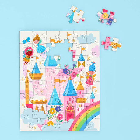 Fairy Castle 48 Piece Mini Jigsaw Puzzle | WerkShoppe - Mini Jigsaw Puzzles - The Puzzle Center