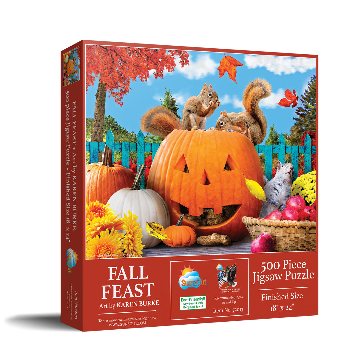 Fall Feast 500 Piece Jigsaw Puzzle | SunsOut